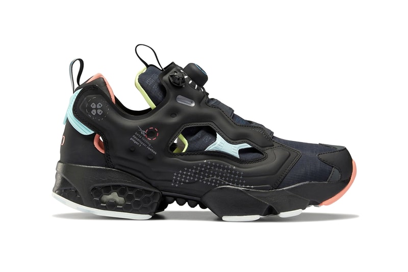 Reebok Instapump Fury Black Digital Glow Morning Fog FY6778 FY6777 menswear streetwear kicks shoes trainers runners spring summer 2021 ss21 collection release