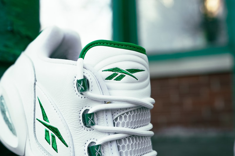 reebok question low green toe GZ0367 release date info store list buying guide photos price boston 2006 