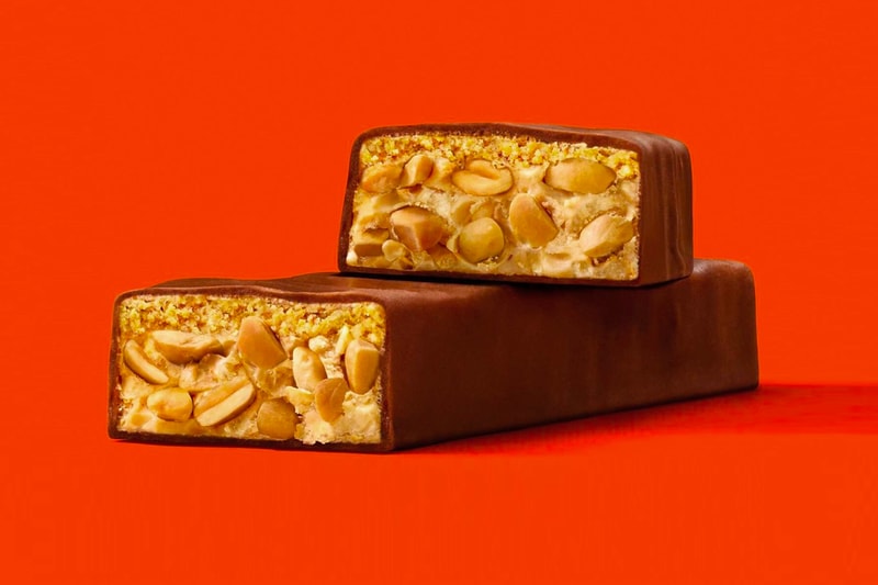 Reese's Is Rolling Out a New Peanut Crunchy Bar Hershey Reese's Peanut Crunchy Bar Chocolate Bar Peanut Butter Cups 