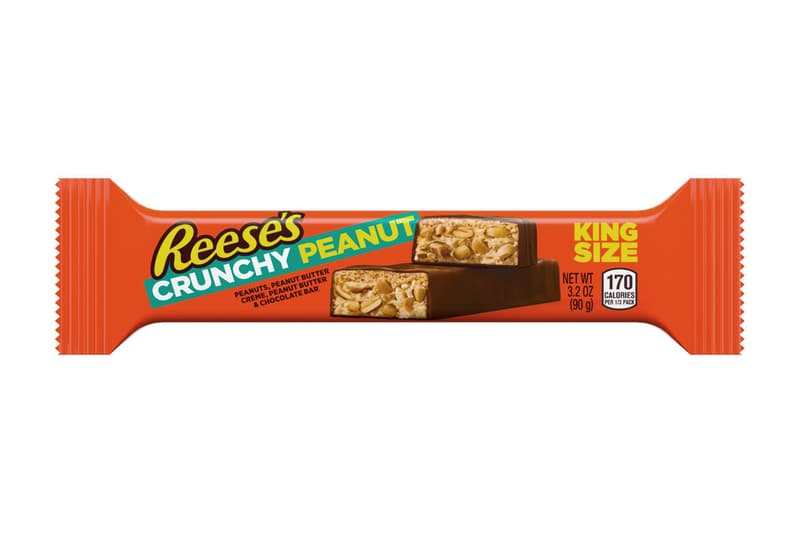 Reese's Is Rolling Out a New Peanut Crunchy Bar Hershey Reese's Peanut Crunchy Bar Chocolate Bar Peanut Butter Cups 