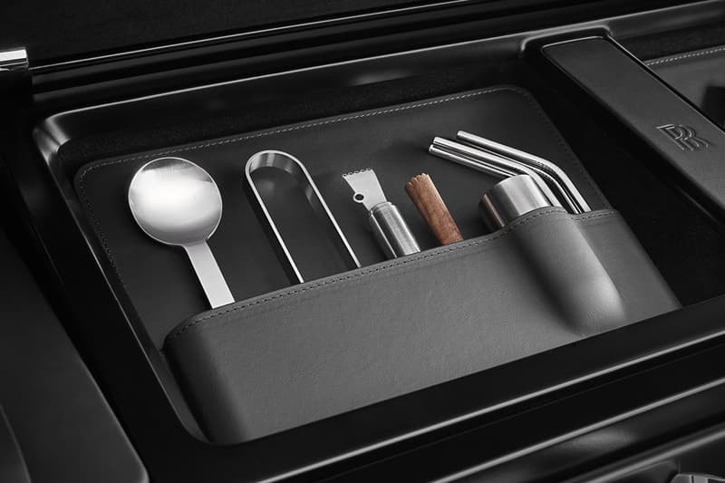 Rolls-Royce Cullinan Recreation Module Bespoke Custom Rear End Trunk Boot Accessories SUV Luxury British 4x4 4WD fly fishing rock climbing snowboarding photography