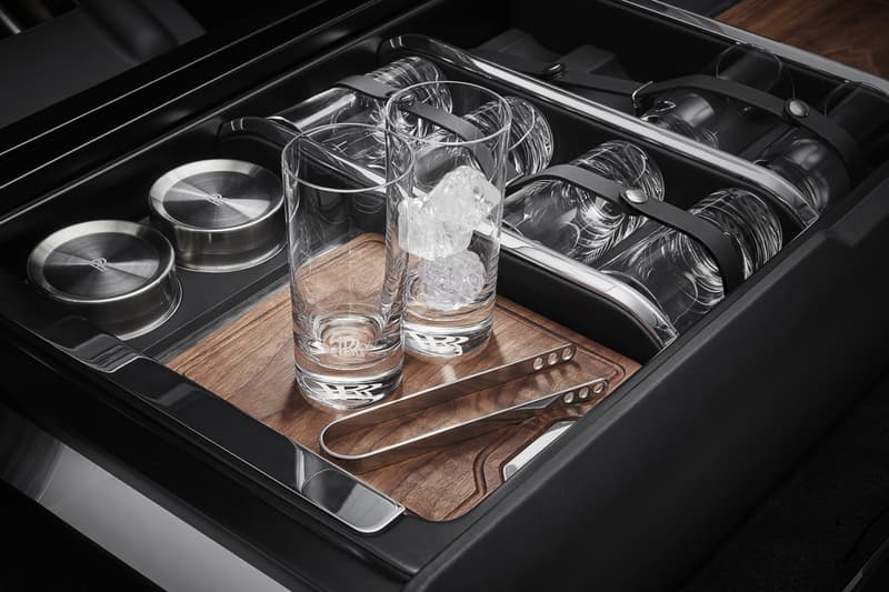Rolls-Royce Cullinan Recreation Module Bespoke Custom Rear End Trunk Boot Accessories SUV Luxury British 4x4 4WD fly fishing rock climbing snowboarding photography