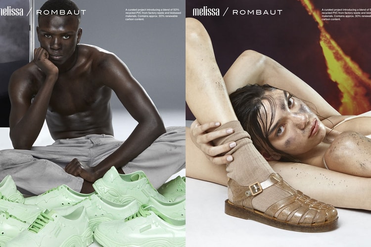 Melissa and Rombaut Deliver Eco-Conscious Jelly Sandals and Shoes