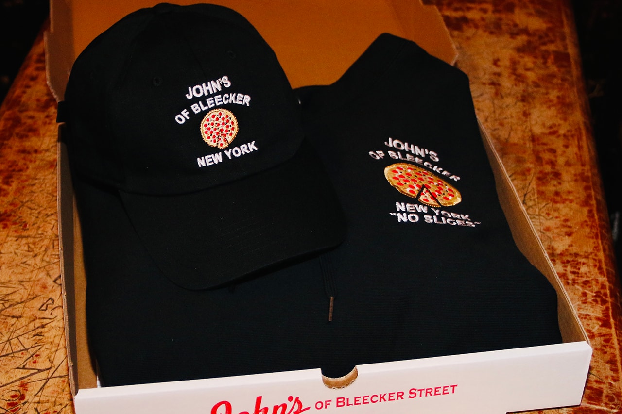 johns of bleecker street rowing blazers jack carlson new york city pizza no slices rugby shirt cap release details