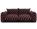 TAKAHIROMIYASHITATheSoloist. and RS No.9 Carnaby Cover Iconic Arflex Sofa in 'Tongue and Lips' Logo