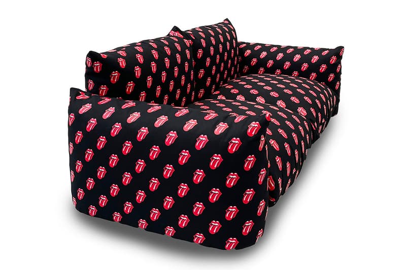 RS No.9 Carnaby The Rolling Stones TAKAHIROMIYASHITATheSoloist. Arflex Mario Marenco Arflex Sofa Miyashita London British Rock Icons Music design interior design furniture couches 