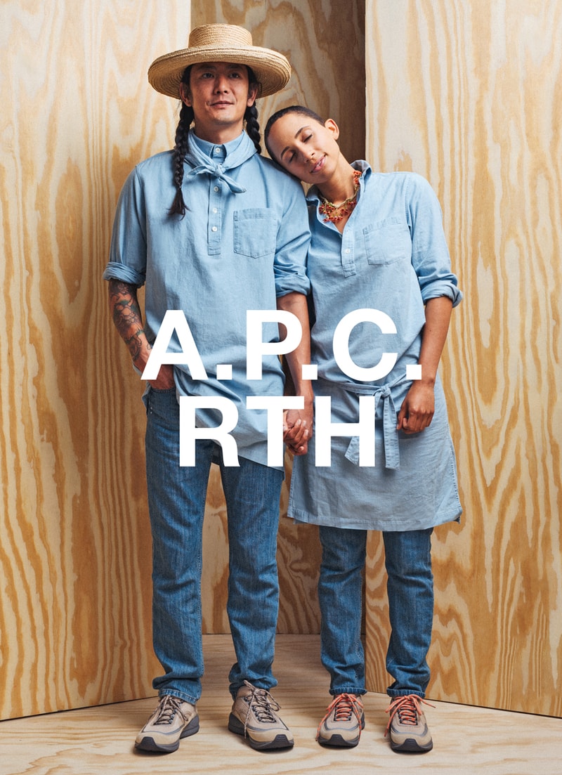 RTH Los Angeles x A.P.C. INTERACTION#10 Collaboration collection la store boutique René Holguin Jean touitou