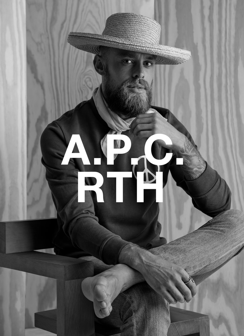 RTH Los Angeles x A.P.C. INTERACTION#10 Collaboration collection la store boutique René Holguin Jean touitou