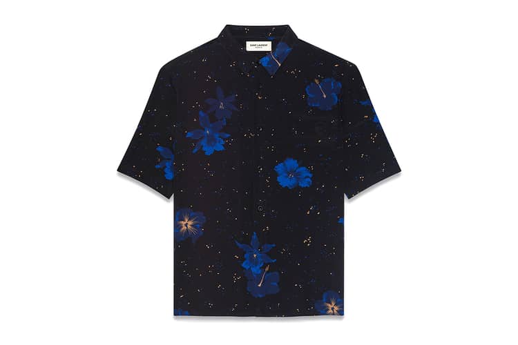 Summer Doesn't Start Until You Slip on Saint Laurent's Silk Shirting