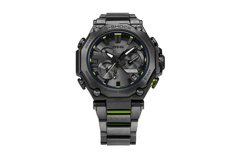 SANKUANZ x Casio G-SHOCK MTG-B2000KZ Watch Collaboration colorway carbon fiber color design release date info price