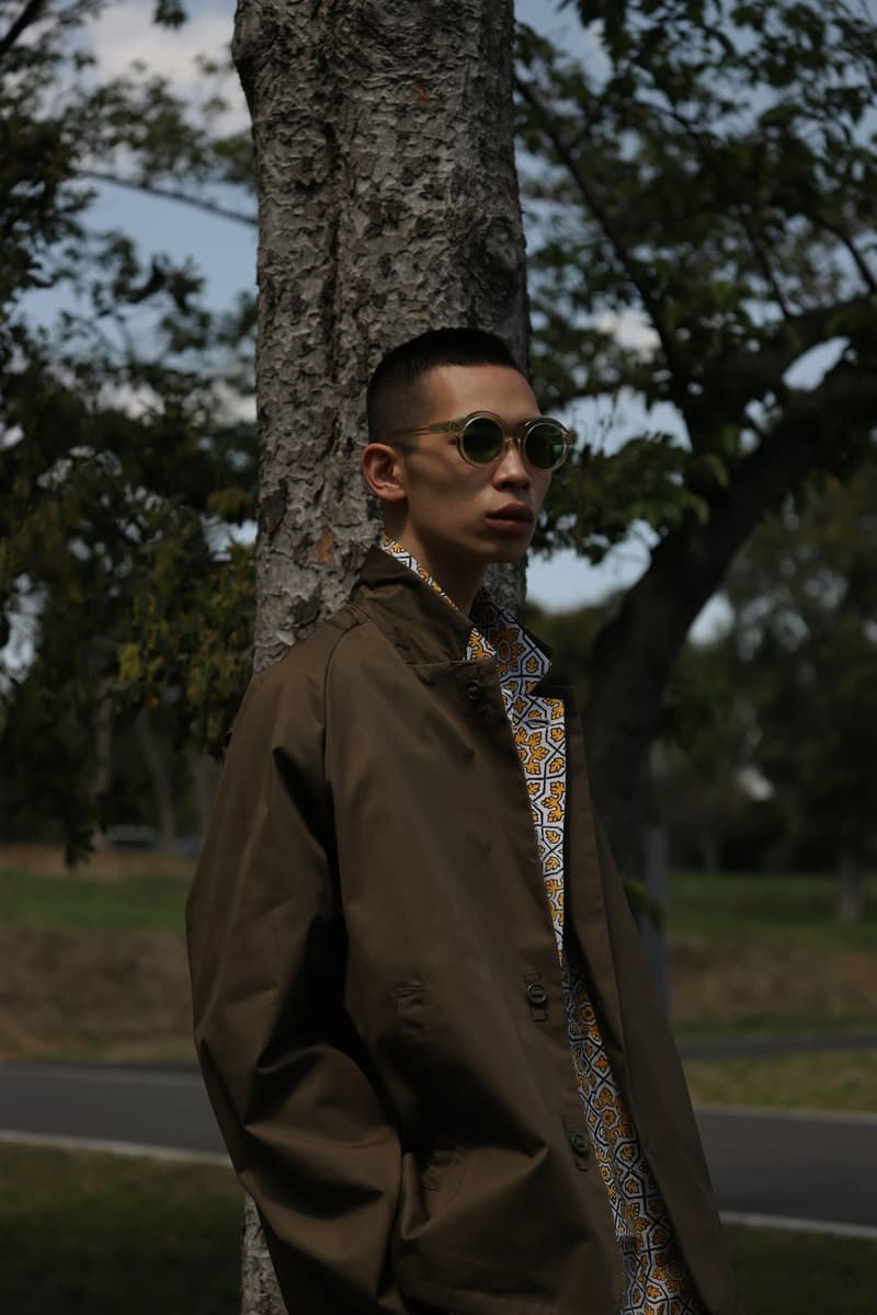 Sillage Ventile Spring Collection Lookbook Info Thailand Muay Thai CPO shirts jackets hakama pants circular pants navy beige khaki