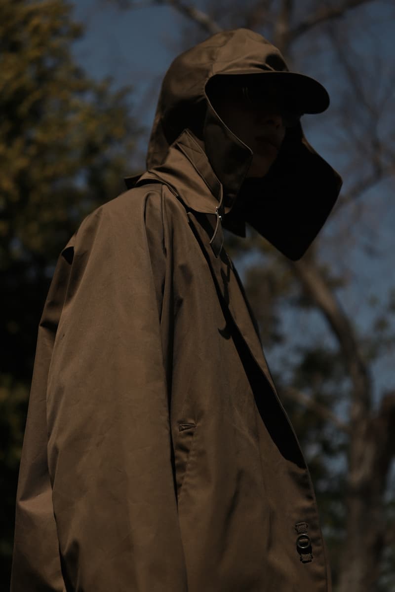 Sillage Ventile Spring Collection Lookbook Info Thailand Muay Thai CPO shirts jackets hakama pants circular pants navy beige khaki