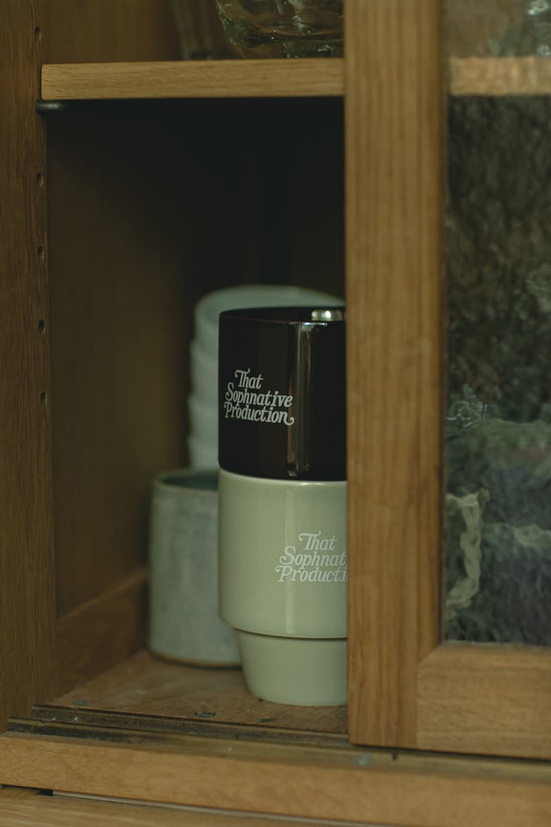 SOPH. x nonnative "Sophnative Room Collection" collaboration coffee dye japan sophnet sidewalk stand release date info buy dweller tightvac hasami lucano stepladder cups mugs coverchord