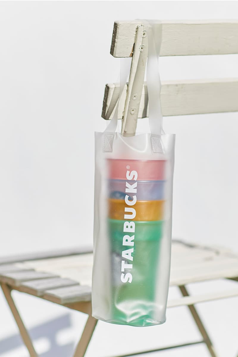 Starbucks Japan Color Changing Diversity Cups rainbow school project mood yellow pink green orange drink temperature info