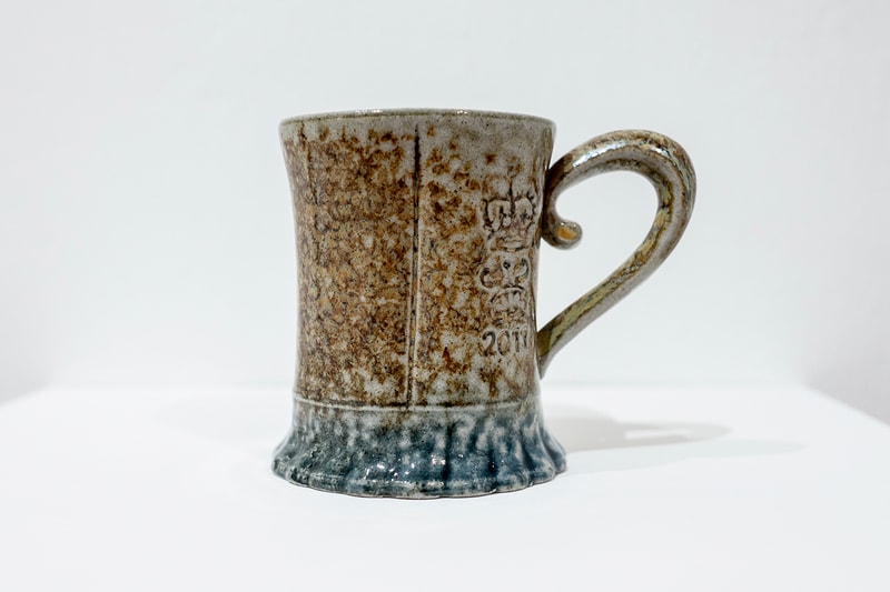Steve Harrison Presents 'Mug-Cup: A Thirty-Year Retrospective' at THE SHOPHOUSE salt-glaze pottery mugs cups tea cups the shophouse hong kong tai hang british pottery artist 