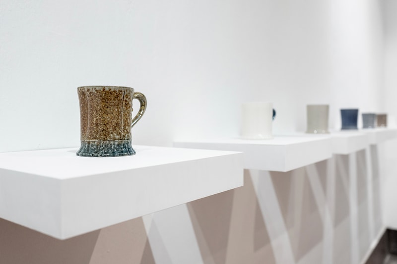 Steve Harrison Presents 'Mug-Cup: A Thirty-Year Retrospective' at THE SHOPHOUSE salt-glaze pottery mugs cups tea cups the shophouse hong kong tai hang british pottery artist 