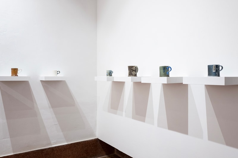 Steve Harrison Presents 'Mug-Cup: A Thirty-Year Retrospective' at THE SHOPHOUSE salt-glaze pottery mugs cups tea cups the shophouse hong kong tai hang british pottery artist 