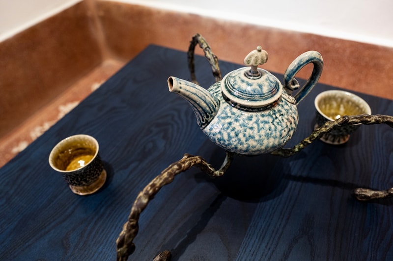 Steve Harrison Presents 'Mug-Cup: A Thirty-Year Retrospective' at THE SHOPHOUSE salt-glaze pottery mugs cups tea cups the shophouse hong kong tai hang british pottery artist 