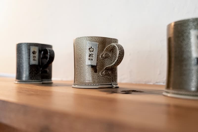 Steve Harrison Presents 'Mug-Cup: A Thirty-Year Retrospective' at THE SHOPHOUSE salt-glaze pottery mugs cups tea cups the shophouse hong kong tai hang british pottery artist
