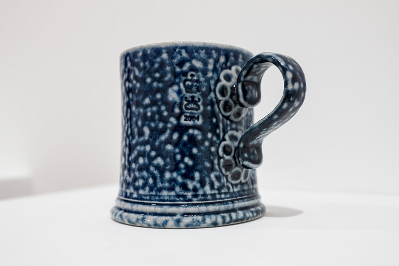 Steve Harrison Presents 'Mug-Cup: A Thirty-Year Retrospective' at THE SHOPHOUSE salt-glaze pottery mugs cups tea cups the shophouse hong kong tai hang british pottery artist 