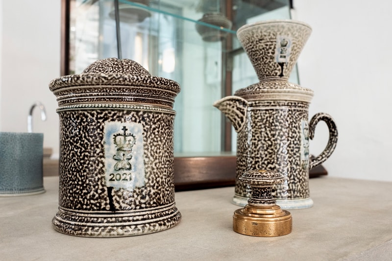 Steve Harrison Presents 'Mug-Cup: A Thirty-Year Retrospective' at THE SHOPHOUSE salt-glaze pottery mugs cups tea cups the shophouse hong kong tai hang british pottery artist 