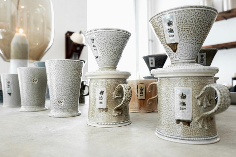 Steve Harrison Presents 'Mug-Cup: A Thirty-Year Retrospective' at THE SHOPHOUSE salt-glaze pottery mugs cups tea cups the shophouse hong kong tai hang british pottery artist 