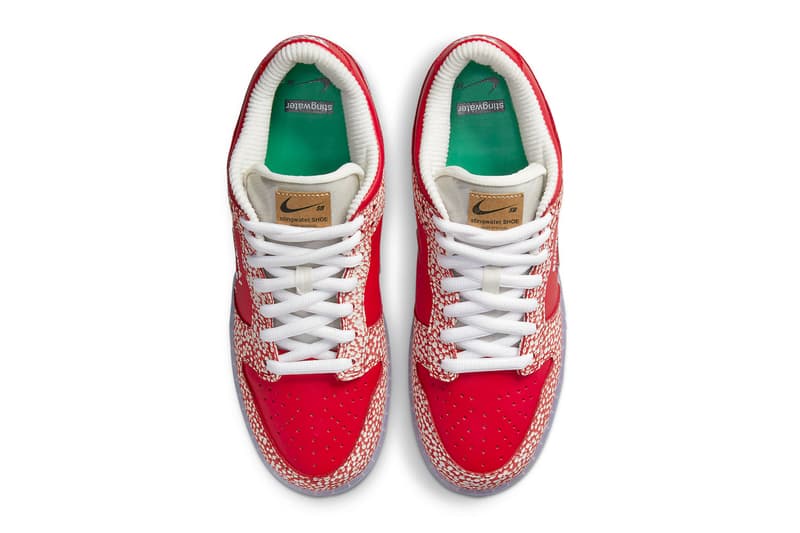 Stingwater Nike SB Dunk Low Magic Mushroom Official Look Release Info DH7650-600 University Red White Release Info Date Buy Price