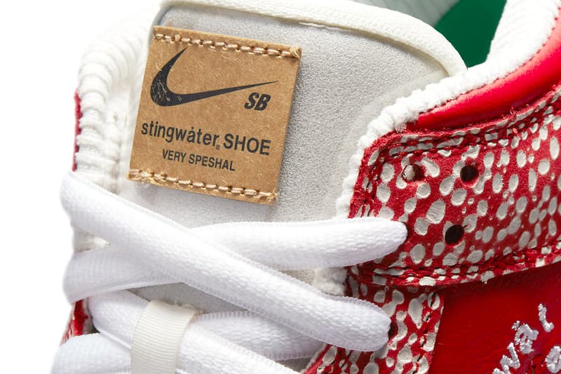 Stingwater Nike SB Dunk Low Magic Mushroom Official Look Release Info DH7650-600 University Red White Release Info Date Buy Price