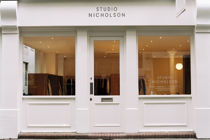 studio nicholson nick wakeman details london flagship look inside information