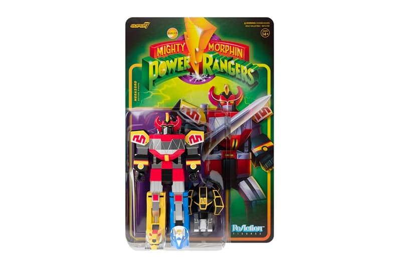 Super7 Mighty Morphin Power Rangers ReAction Figures release