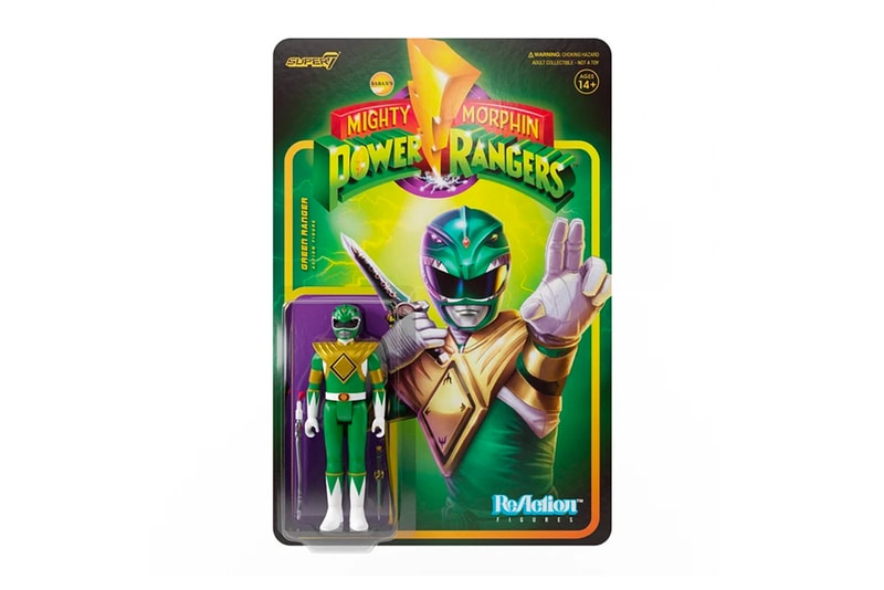 Super7 Mighty Morphin Power Rangers ReAction Figures release