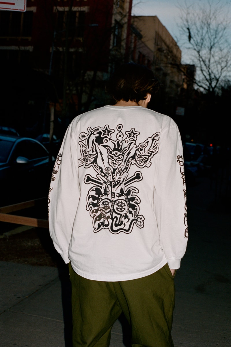 Supreme x Clayton Patterson SS21 Capsule Collection NYC artist Bomber MA-1 Reversible Shirt Jeans Caps