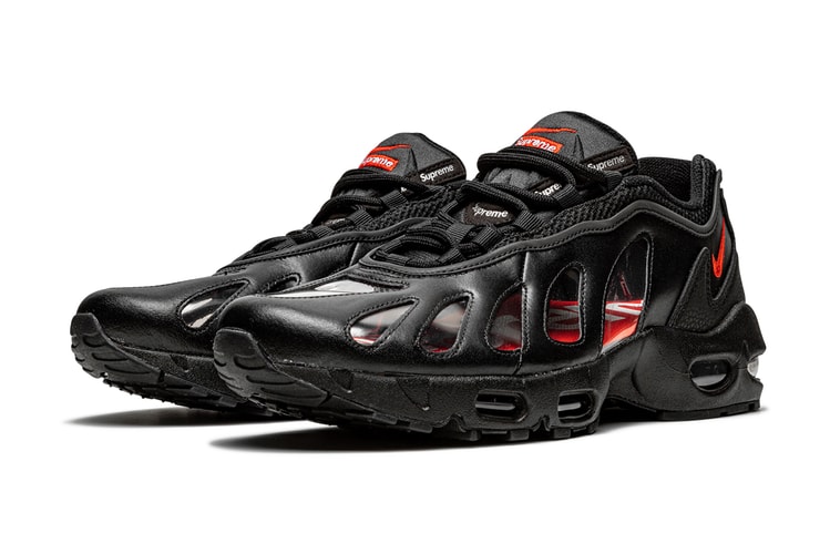 First Glimpse of the Supreme x Nike Air Max 96 "Black"