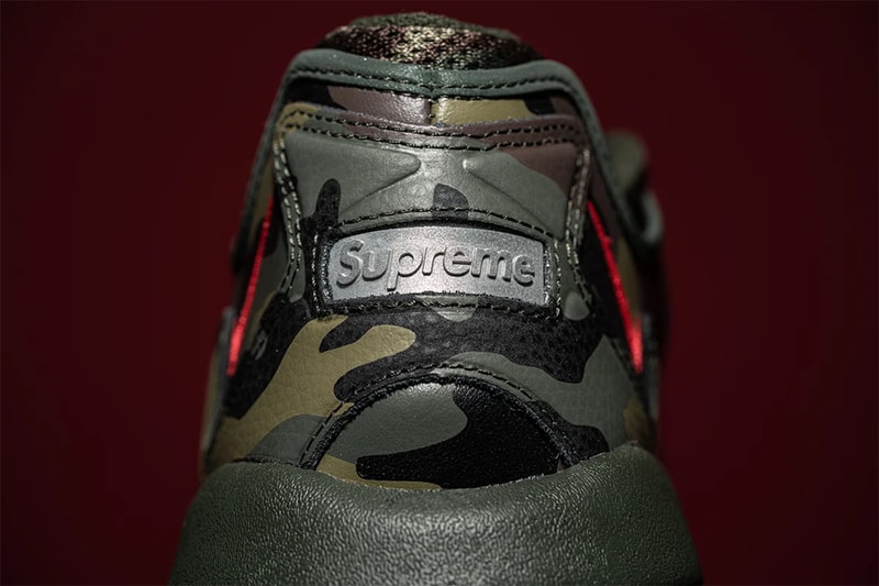 supreme nike air max 96 camo dark army speed red clear cv7652 300 release info store list buying guide photos price 