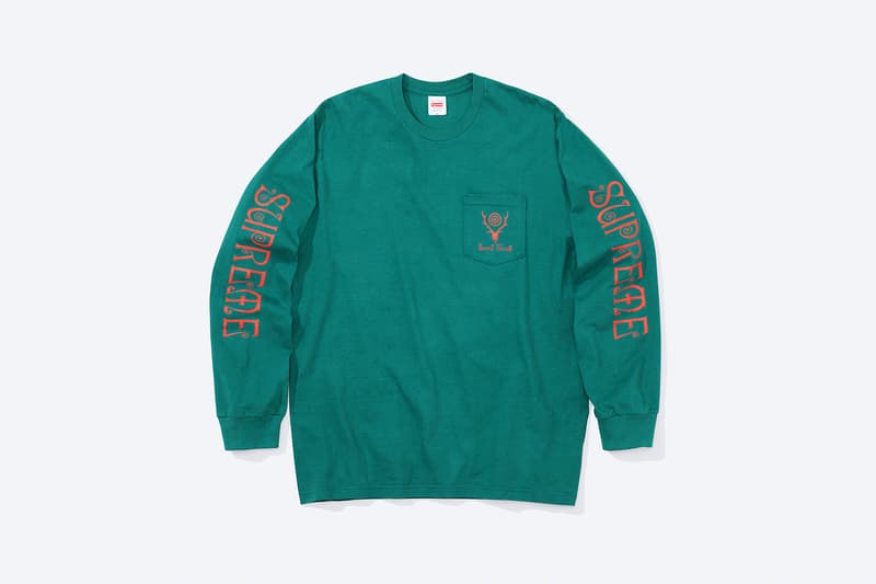 Supreme South2 West8 Spring 2021 Collaboration Release Info Date Buy Price NEPENTHES