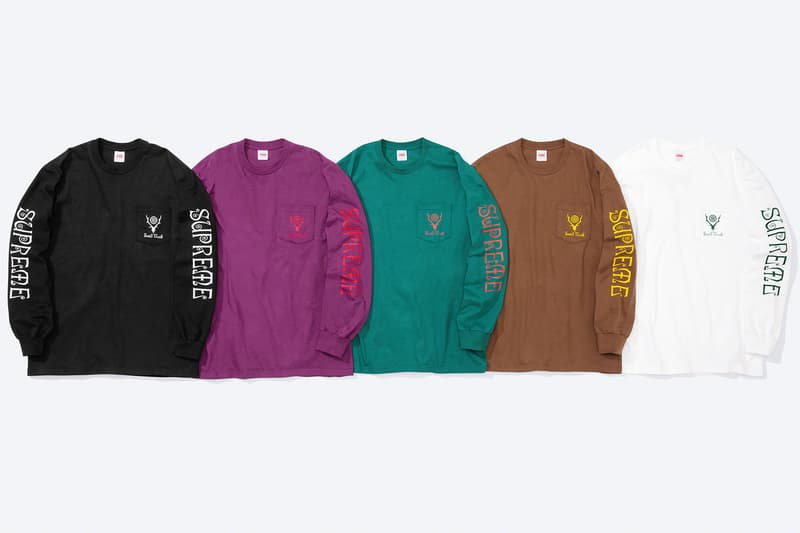 Supreme South2 West8 Spring 2021 Collaboration Release Info Date Buy Price NEPENTHES