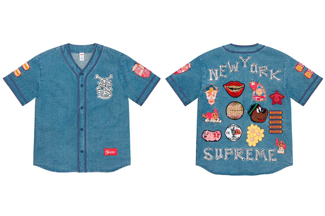 Supreme Spring Summer 2021 Week 10 Release List Travis Scott BLACK Comme des Garçons Nike Drake Birdhouse Skateboards Takashi Murakami PANGAIA MoMa Denim Tears Our Legacy WORK SHOP bentgablenits Levi’s Daniel Arsham STAMPD