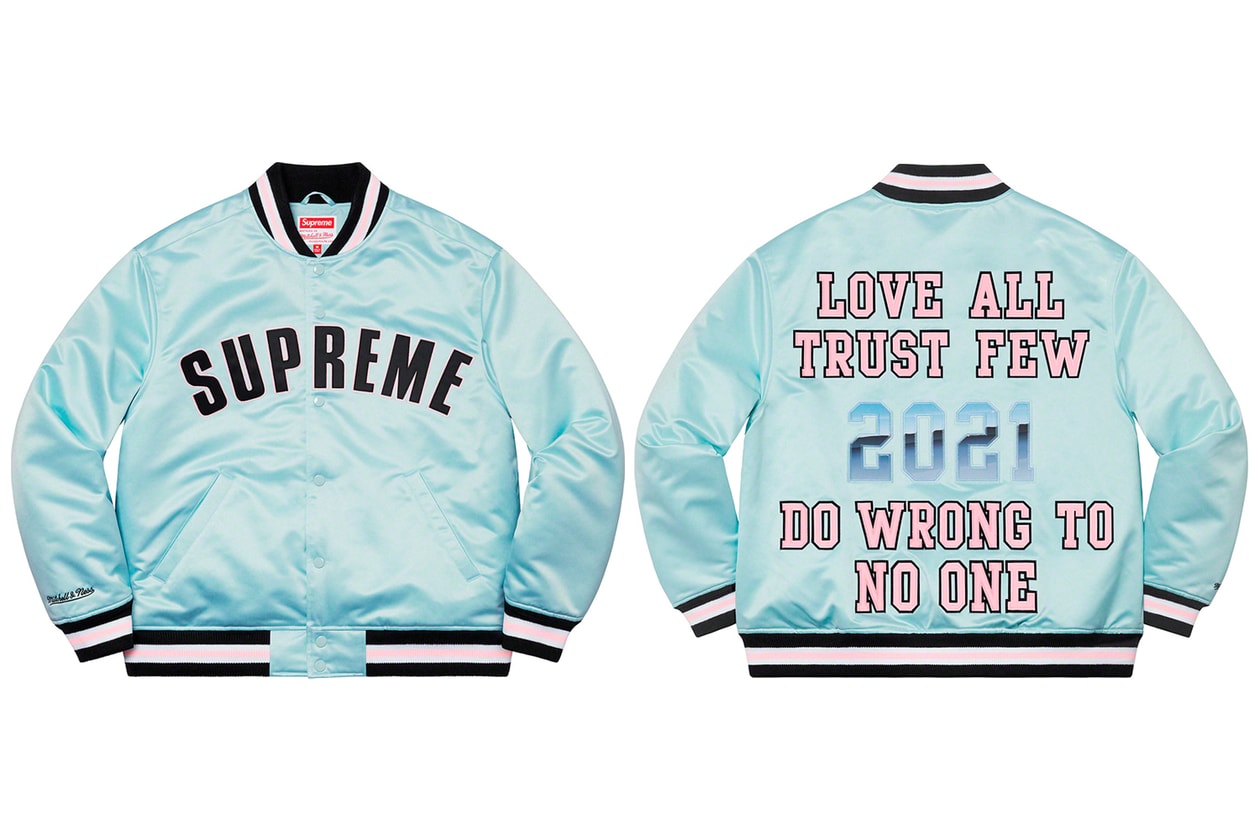 Supreme Spring Summer 2021 Week 8 Release Drop List Info Palace Skateboards 10 HYPEGOLF bagjack GOLF Telfar White Castle Richardson Shibuya Meltdown Union Los Angeles NOAH NY Girls Dont' Cry