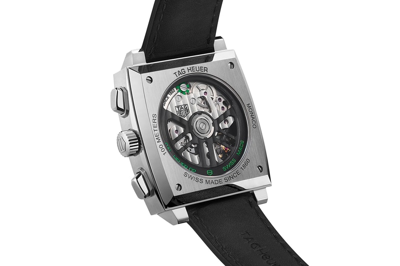 Tag Heuer Monaco Green Dial Marks 2021 Grand Prix de Monaco Historique