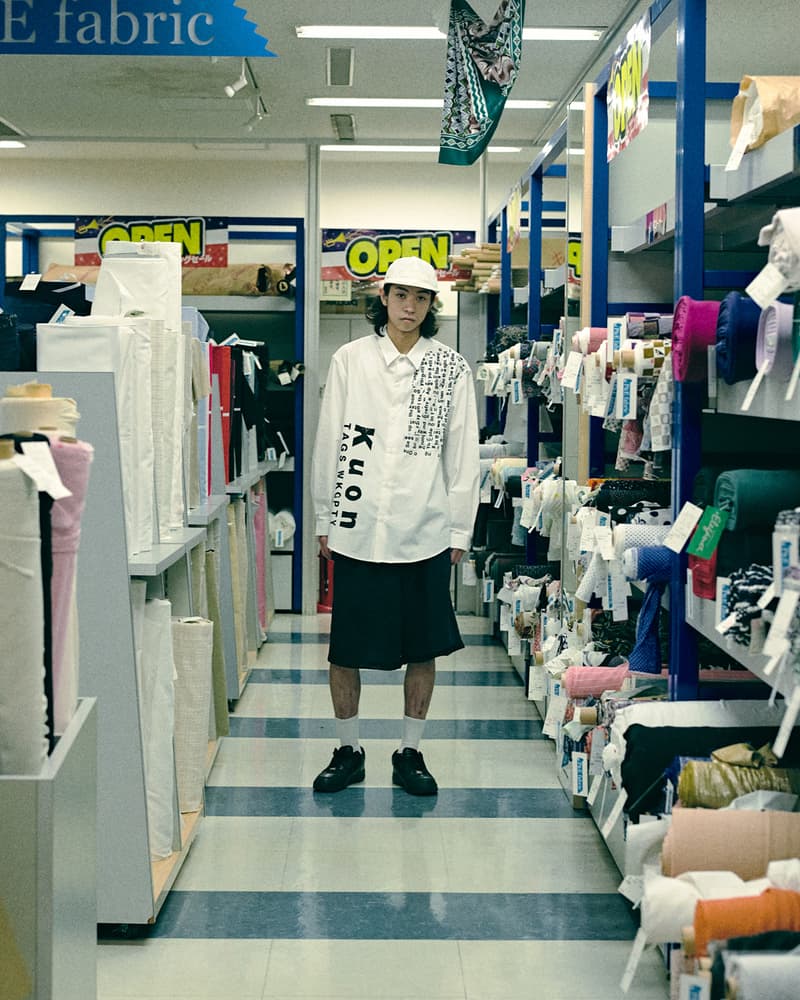 TAGS WKGPTY x KUON "The Outsiders" Collaboration robert frost clothing apparel japan working party collection release date info buy tokyo Nothing Gold Can Stay poem