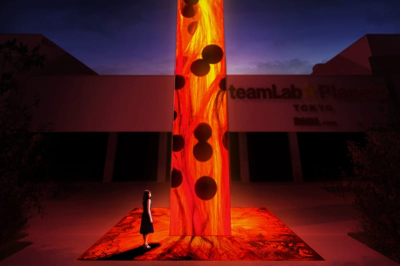 teamLab Debuts New Flame Installations in Tokyo