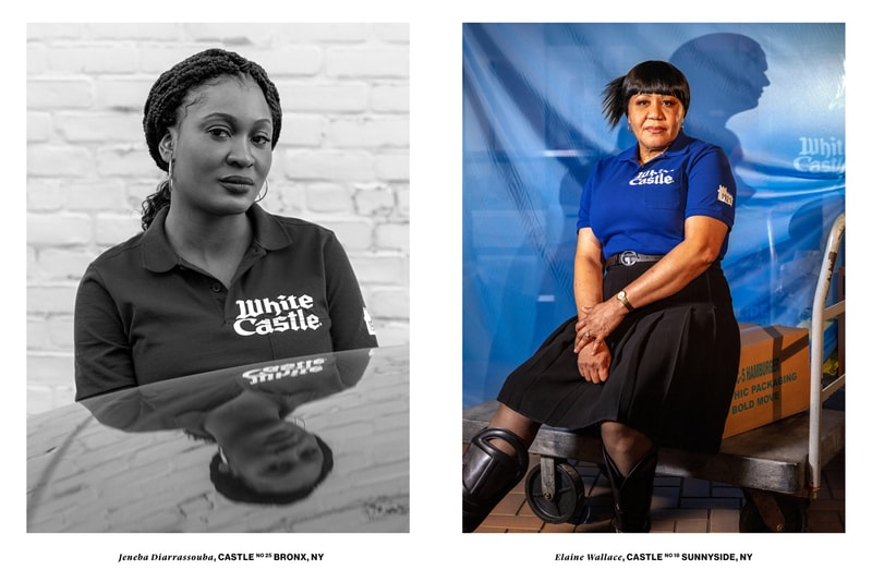 Telfar Redesigns White Castle Staff Uniforms 100th anniversary outfit employees