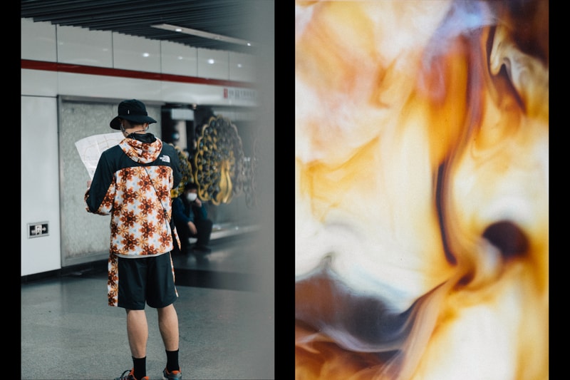 DOE x The North Face "Coffee Camouflage" Collaboration collection capsule shanghai release date info buy colorway shorts bag sacoche tote jacket shirt