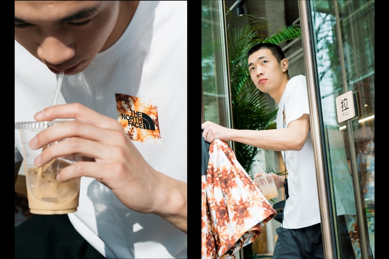 DOE x The North Face "Coffee Camouflage" Collaboration collection capsule shanghai release date info buy colorway shorts bag sacoche tote jacket shirt