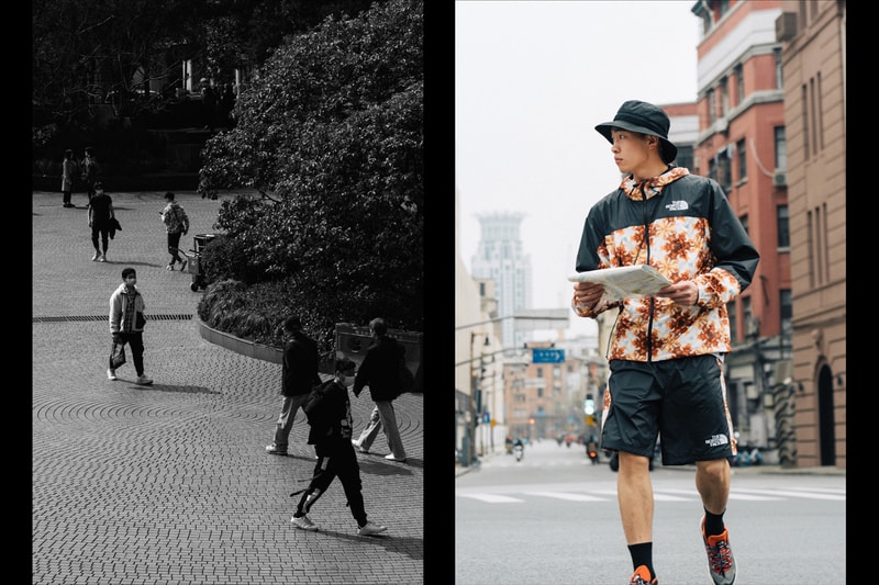 DOE x The North Face "Coffee Camouflage" Collaboration collection capsule shanghai release date info buy colorway shorts bag sacoche tote jacket shirt