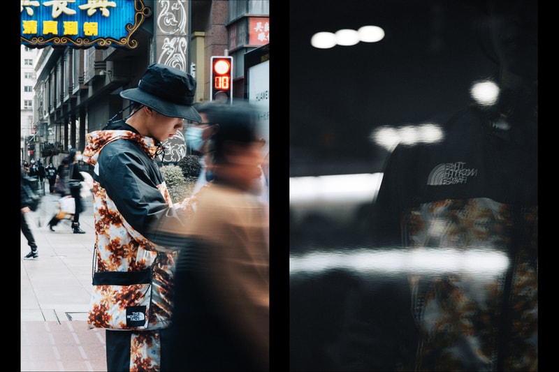 DOE x The North Face "Coffee Camouflage" Collaboration collection capsule shanghai release date info buy colorway shorts bag sacoche tote jacket shirt