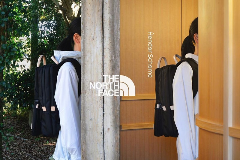 The North Face Japan x Hender Scheme SS21 Collaboration bag sneaker shoe spring summer 2021 release date info buy vibram sole japan shuttle sandals shoes bags tote daypack glam travel kit tnf goldwin price retail web site store colorway leather cordura HS Ultra Stratum PRO Climbing Diversity