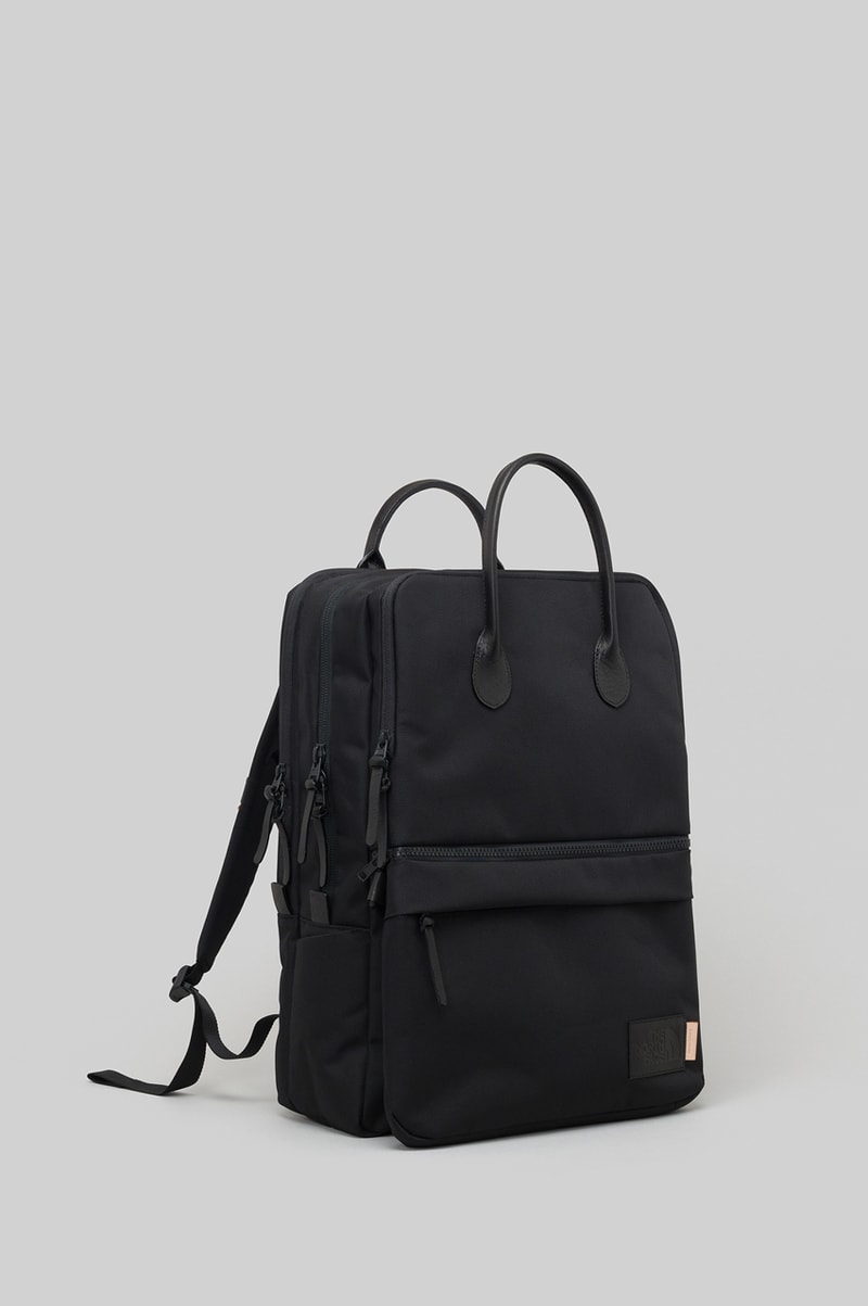 The North Face Japan x Hender Scheme SS21 Collaboration bag sneaker shoe spring summer 2021 release date info buy vibram sole japan shuttle sandals shoes bags tote daypack glam travel kit tnf goldwin price retail web site store colorway leather cordura HS Ultra Stratum PRO Climbing Diversity