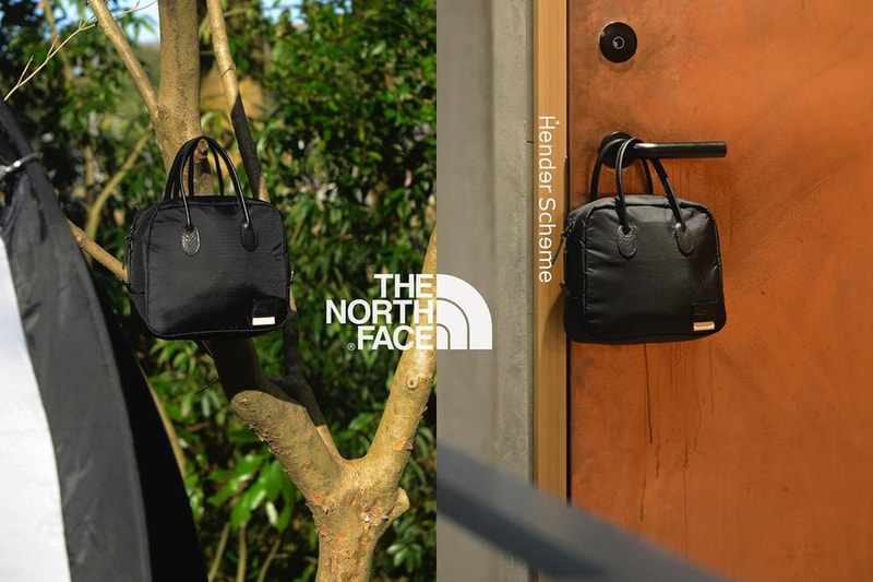 The North Face Japan x Hender Scheme SS21 Collaboration bag sneaker shoe spring summer 2021 release date info buy vibram sole japan shuttle sandals shoes bags tote daypack glam travel kit tnf goldwin price retail web site store colorway leather cordura HS Ultra Stratum PRO Climbing Diversity