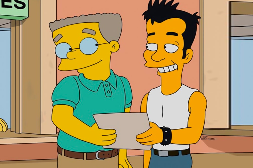 The Simpsons Recasts Gay cuban Character julio with Gay Actor tony rodriguez hank azra